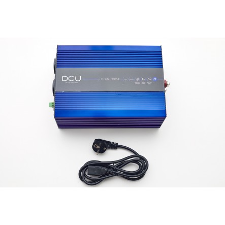 Inversor de corriente 24Vcc/230Vca 1000W Onda Senoidal Pura DCU Tecnologic