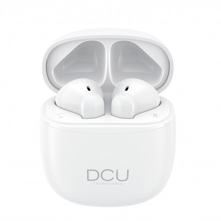 White Mini Matt Earbuds...